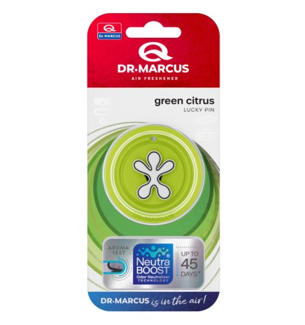 Dr Marcus Lucky Pin - Green Citrus